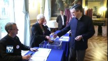 Primaire : François Fillon a voté à Paris