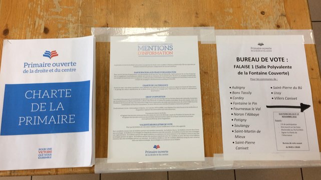 Primaire de la droite et du centre - 2e tour