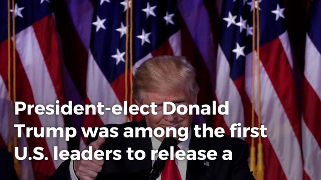 Donald Trump reacts to Fidel Castro's death