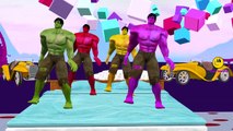 Hulk Colors Compilation | Five Little Monkeys | Twinkle Twinkle Little Star Nursery Rhymes Songs