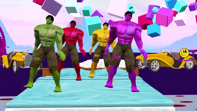 Hulk Colors Compilation | Five Little Monkeys | Twinkle Twinkle Little Star Nursery Rhymes Songs