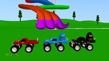 Learn Colors with Car Carrier Truck - Colors For Children - Video Learning For Kids