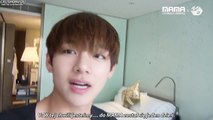 [POLSKIE NAPISY] 161125 (2016MAMA X M2) 2015MAMA behind BTS SELFCAM #1 V(BTS) in Hotel