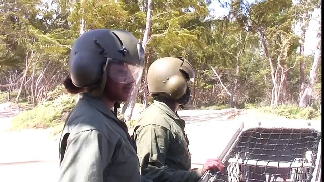 Gigantic US Navy Hovercraft Transport Ship in Action Landing Craft Air Cushioned