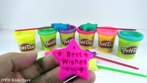 Glitter Playdough Starfish Lollipops With Assorted Molds Fun and Creative for Kids