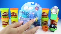 Finding Dory Destiny Play Doh Surprise Egg - Finding Dory and Angry Birds Toys