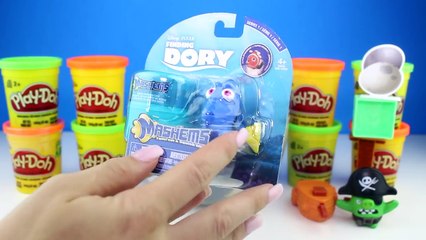 Finding Dory Destiny Play Doh Surprise Egg - Finding Dory and Angry Birds Toys