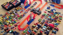 Hot Wheels Track Builder Total Turbo Takeover & Car Collection