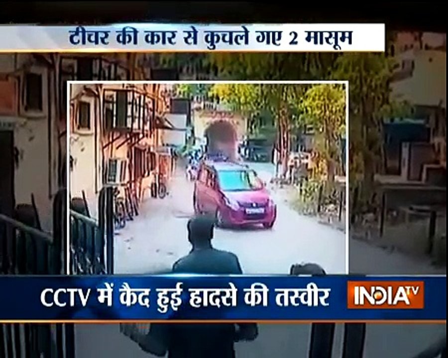 Teacher held for running over his car on 2 children in Mumbai