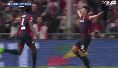 Giovanni Simeone Goal - Genoa CFC 1-0 Juventus - (27/11/2016)