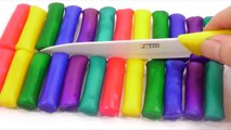 Cheese Stick Flour Dyeing DIY Play Doh Learn Colors Slime Ice Cream Toy Surprise