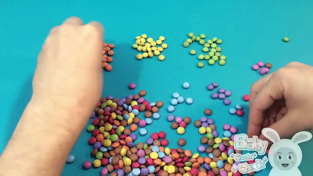 New Learn Colours with Mini Smarties and Candy Rainbow! Lesson 3