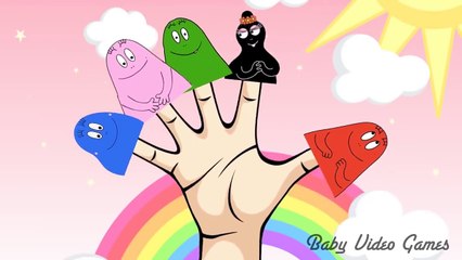Kids Songs Finger Family Song Barbapapa Nursery Rhymes | Daddy Finger Song for Kids