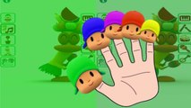 Finger Family With Talking Pocoyo - Father Finger Song Nursery Rhymes For Kids