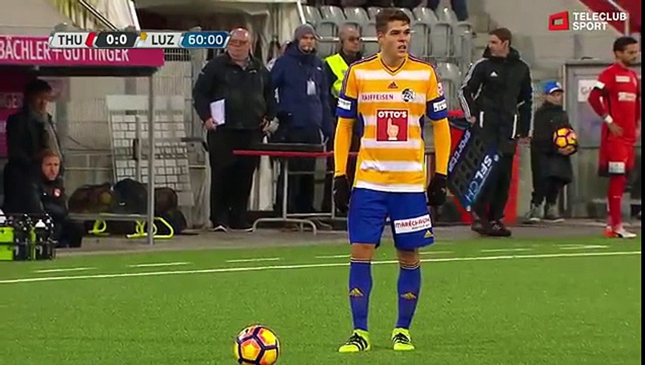 Thun 0:1 Luzern (Swiss Super League 16. Runde 2016/2017 26.November 2016)