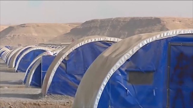 توسيع مخيم الخازر لاستقبال المزيد من نازحي الموصل