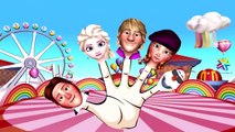 Frozen 3D Finger Family Nursery Rhymes Collection For Children | Frozen Finger Family Songs
