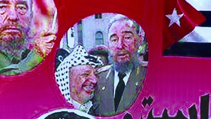 تجمع في غزة تكريما لكاسترو بعد وفاته