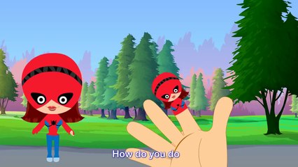 SUPER HERO Finger Family | MY FINGER FAMILY RHYMES & NURSERY SONGS