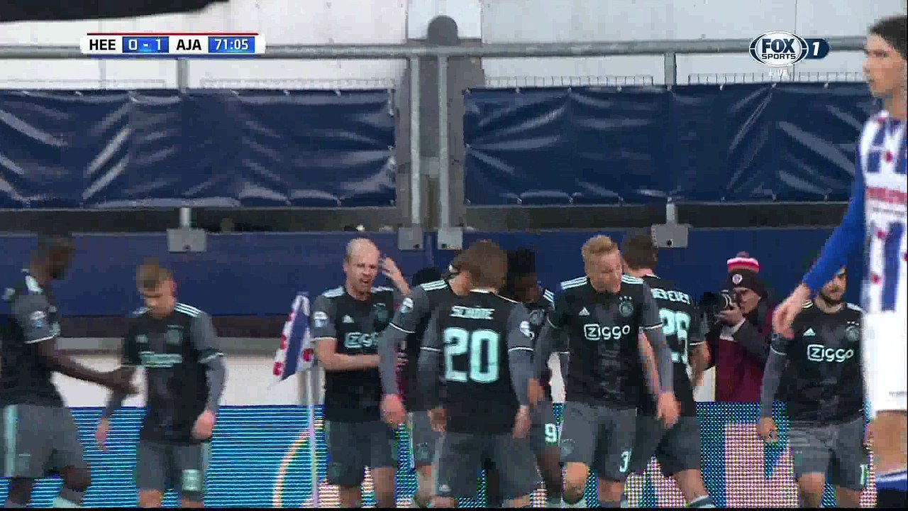 Davy Klaassen Goal HD - Heerenveen 0-1 Ajax - 27.11.2016