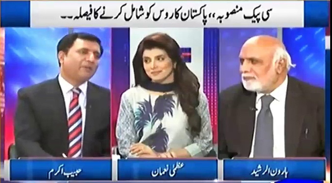 Nawaz Sharif ko Imran Khan se Mukmuka kerna hoga - Haroon Rasheed
