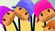 Talking Pocoyo finger family / Pocoyo COLORS / Pocoyo nursery rhymes