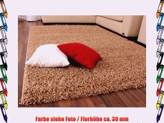 Shaggy Beige Hochflor Langflor Teppich UNI Light Beige TOP PREIS NEU* GrÃ¶sse:120x170 cm