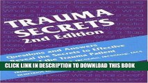 [READ] Mobi Trauma Secrets: Questions and Answers Reveal the Secrets to Effective Care of the