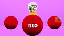 Gumball Banks LEARN Colors and Names with Gumballs Machine