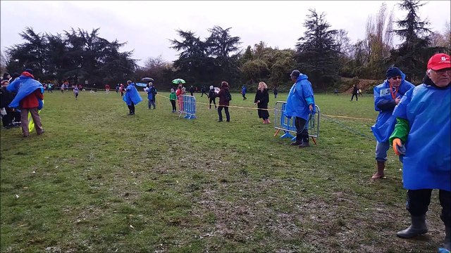 Ligne d'arrivée Poussins Cross de Choisy le roi