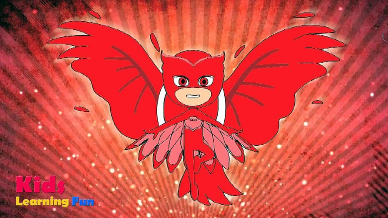 PJ Masks Owlette Coloring Page! Fun Coloring Activity for Kids Toddlers Children