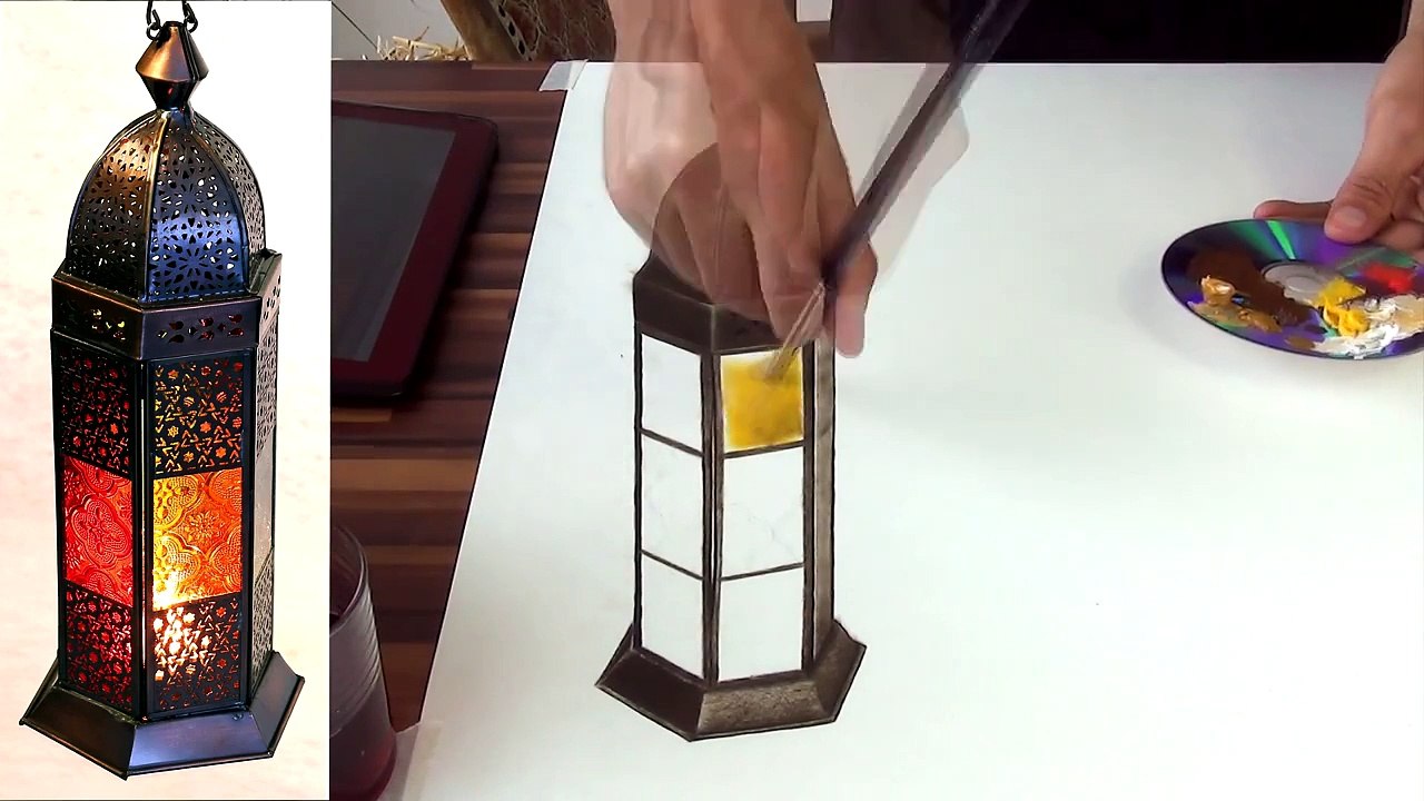 Aşırı Gerçekçi 3 Boyutlu Fener Çizimi