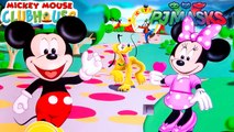 Mickey Mouse Clubhouse - PJ Masks Magical Transformation Mickey Minnie Pluto And PJ Coloring Pages