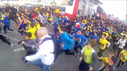 Départ course 1km630 Corrida de Thiais 27.11.2016