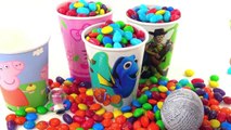 Candy Surprise Cups Finding Dory Disney Frozen Hello Kitty Peppa Pig Toy Story Toys