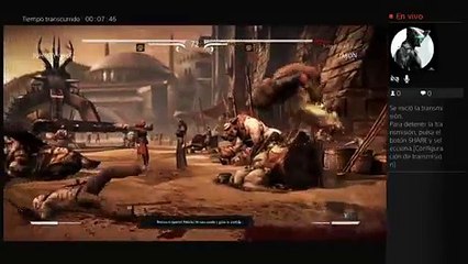 Playing mortal kombat x (5)