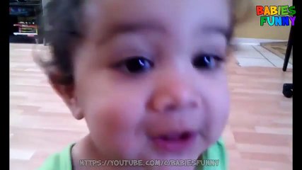 Cute Babies Riding Roomba Robot - Super Funny Videos 2016