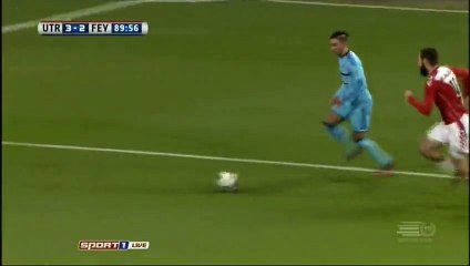 Nicolai Jorgensen - GoaL - Utrecht 3-2 Feyenoord 27.11.2016