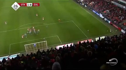Alexander Scholz Goal HD - Standard 1-0 SV Zulte Waregem - 27-11-2016