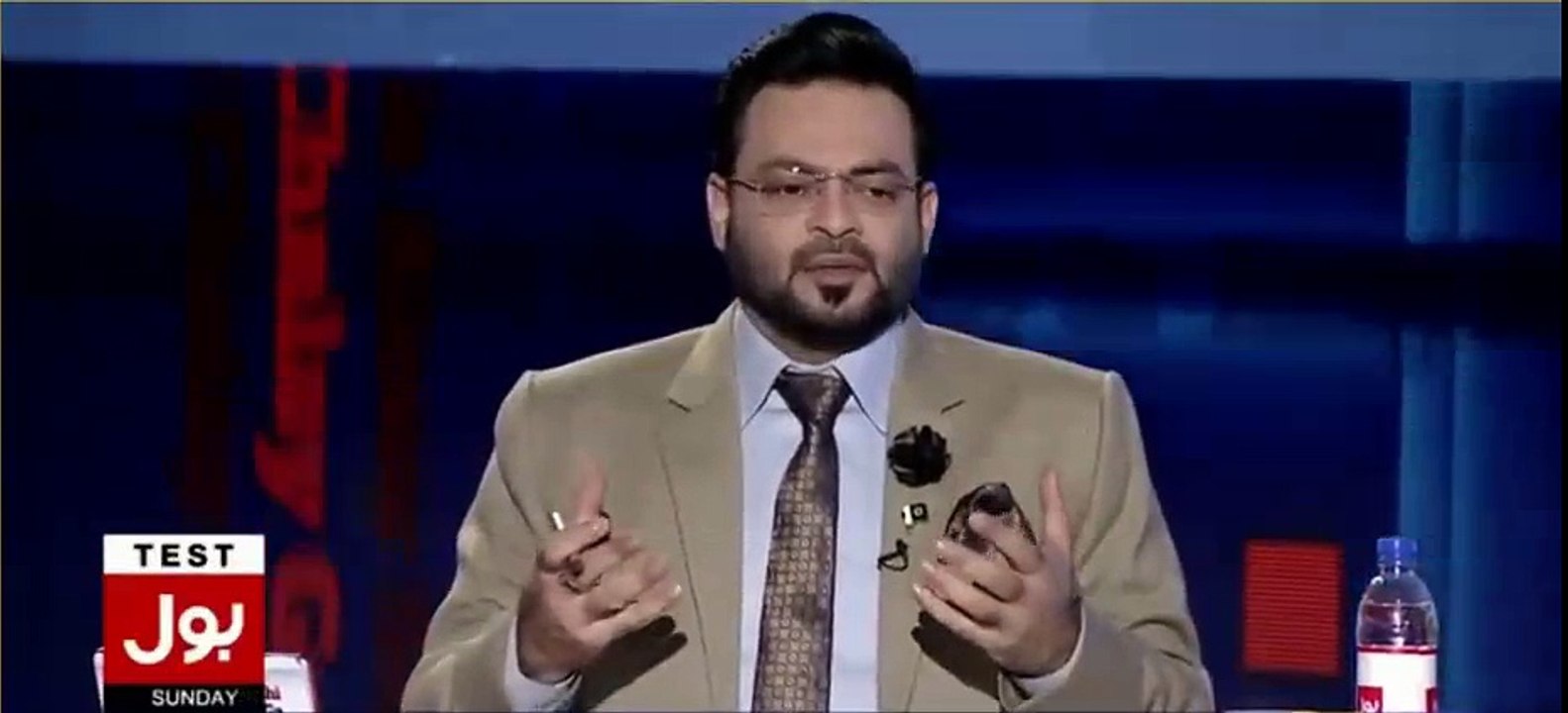 Amir Liaqat grills Abid Sher Ali for dis-respecting JK Tareen and Sheikh Rasheed