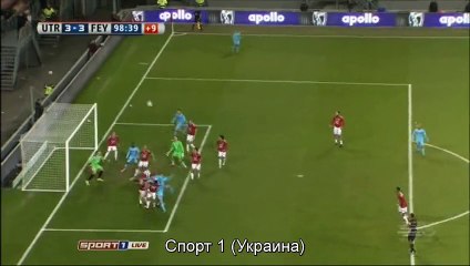 Michiel Kramer Last Minute Goal HD - Utrecht 3-3 Feyenoord - 27-11-2016