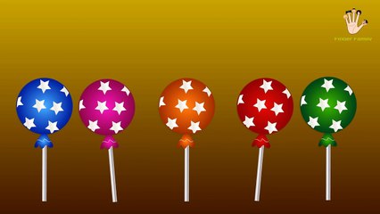Lollipop Finger Family Songs #5 | The Lollipop Daddy Finger Nursery Rhymes for Children
