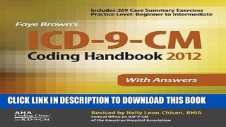 [READ] Kindle ICD-9-CM Coding Handbook, With Answers, 2012 Revised Edition (ICD-9-CM CODING