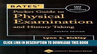 [READ] Kindle Bates  Pocket Guide to Physical Examination and History Taking Free Download