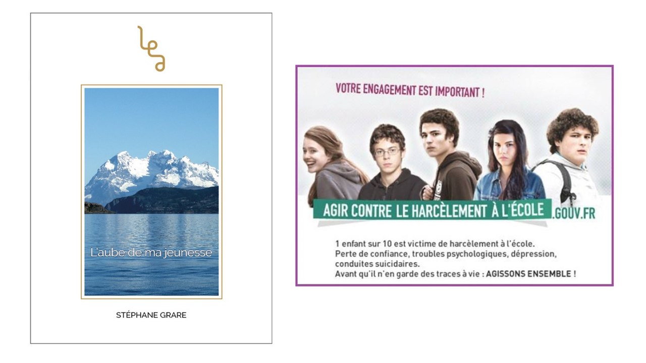 Stéphane Grare Et L'Aube De Ma Jeunesse Contre Le Harcèlement Scolaire