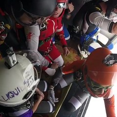 Skydive pre-exit Jive!