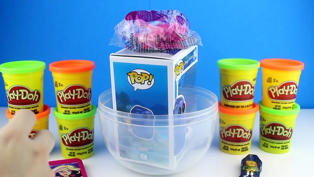 Disney Finding Dory Play Doh Surprise Eggs Compilation - Finding Dory Nemo Hank Destiny and Bailey