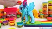 Learn Colors with Giant Play Doh Tub & My Little Pony Rainbow Dash * RainbowLearning