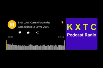 Forum des Associations La Seyne 2016 - Interview Louis Correa (Version Radio) - 720p