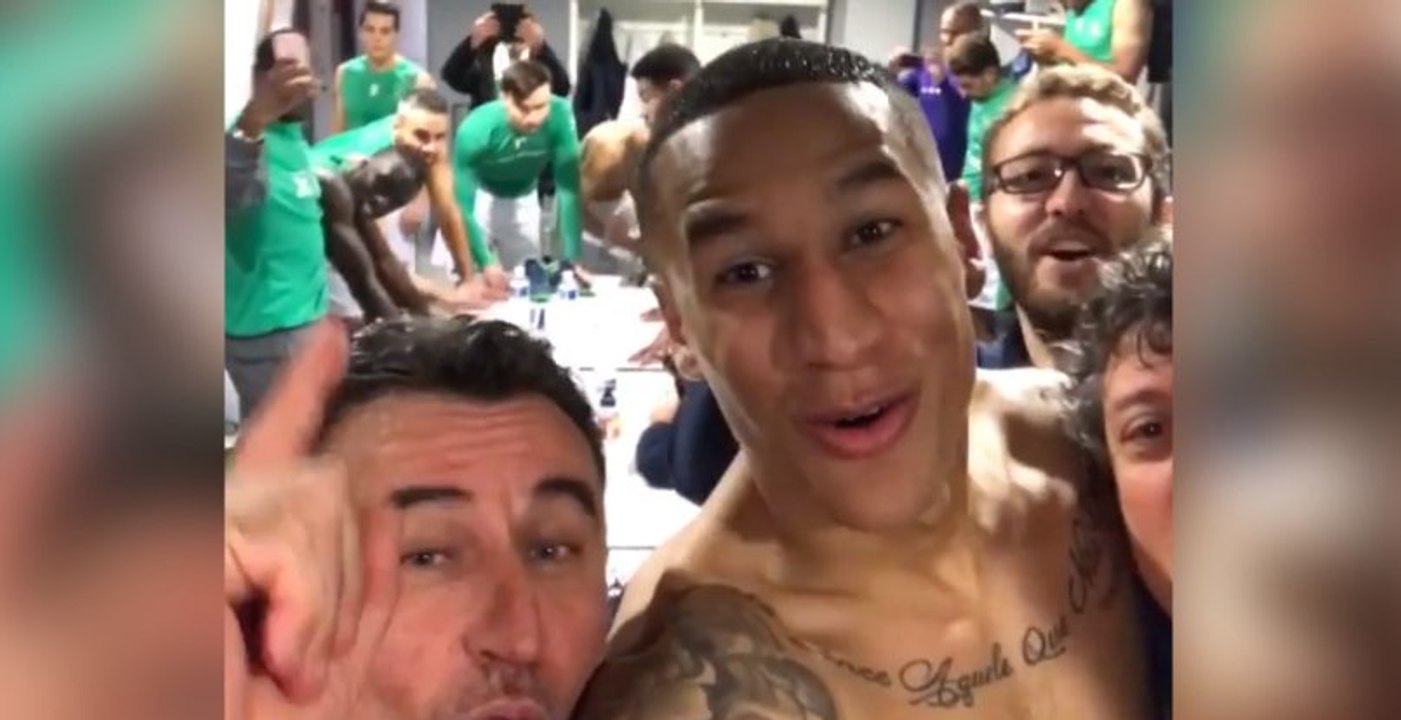 ASSE : Joie après la victoire à Angers